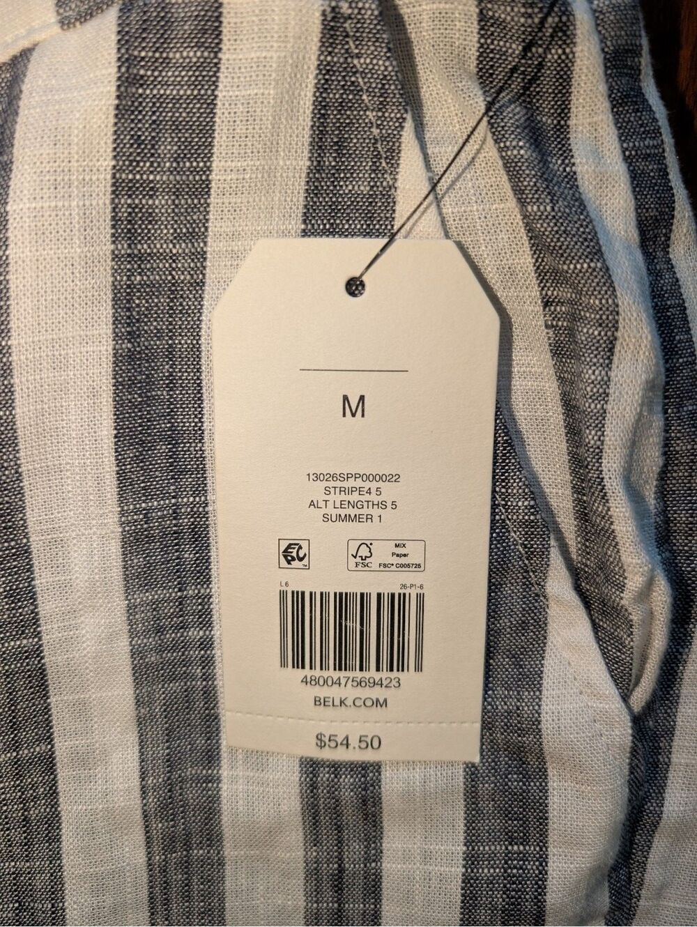 Wonderly / Belk Linen Blend Pants - Picture 2 of 4